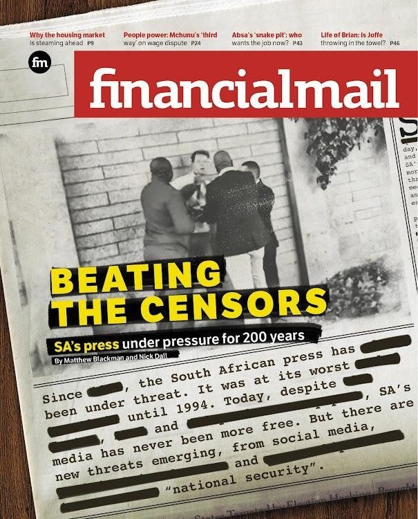 Transformative Change in South African Media- A Hopeful Trend Toward Inclusivity and Justice, what about the unjustified censoring of the police Cato Manor death squad exposed articles - Image by Financial Mail