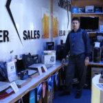 Liberty of Speech 1 Aris Danikas at his store in South Africa.
