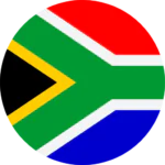 South Africa Flag Circular - Icon by Iconpacks